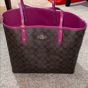 Coach Reversible City Tote